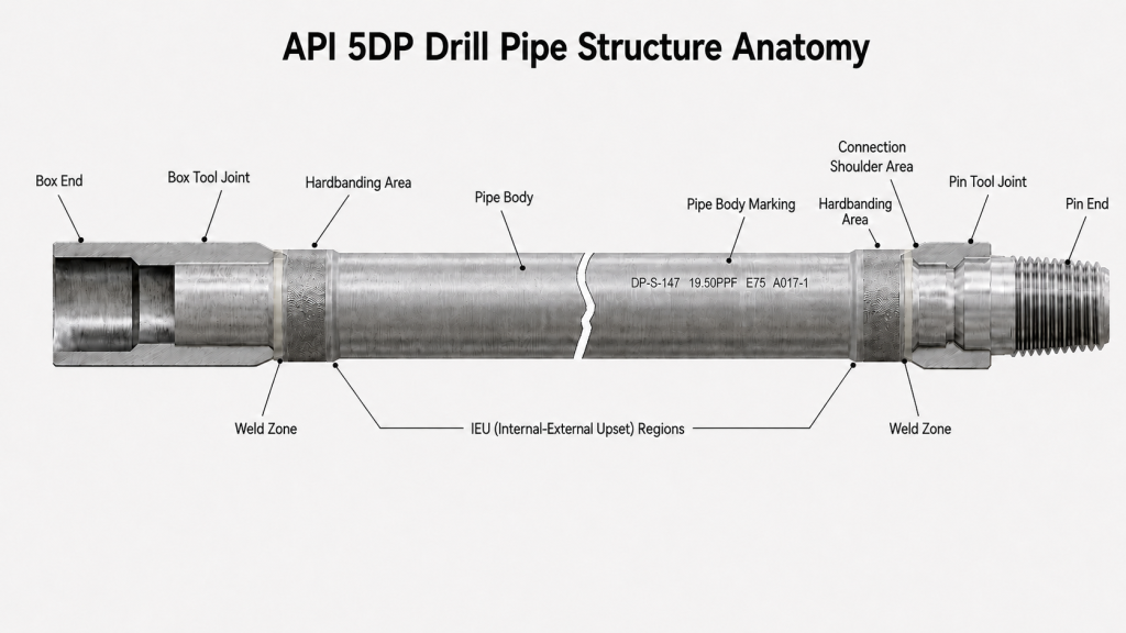 API 5DP drill pipe
