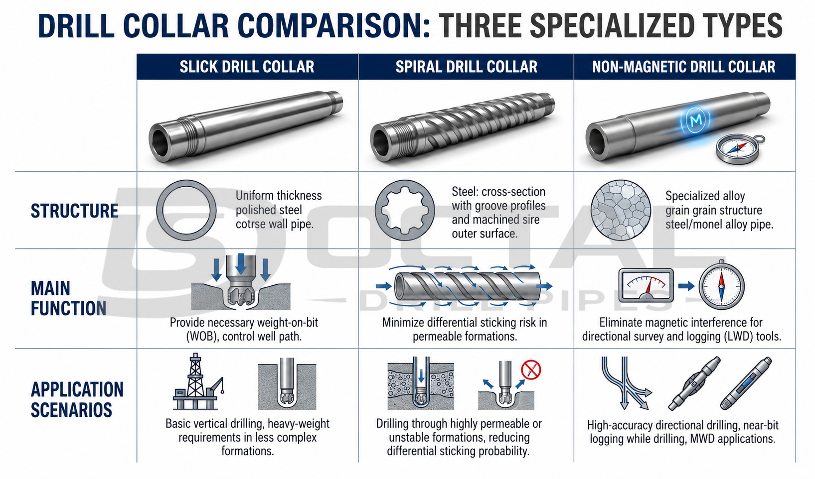 Drill Collar - Drillpipes